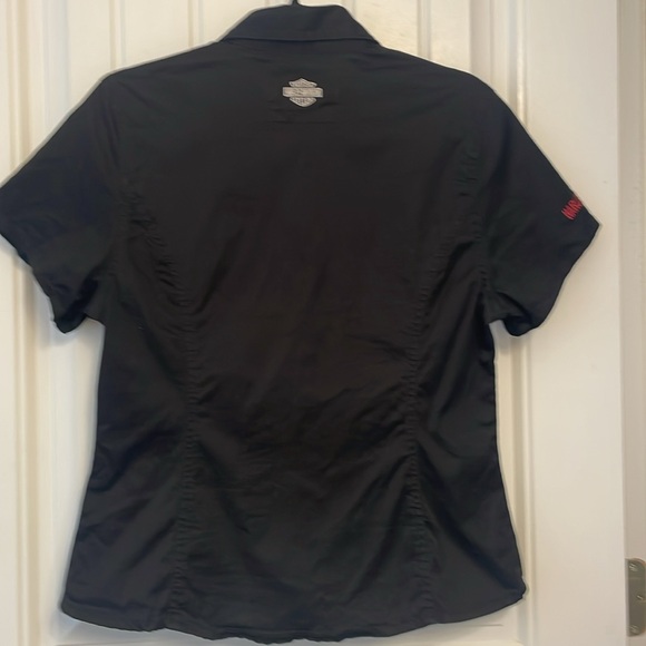 Harley Davidson short sleeve button down - Picture 7 of 7